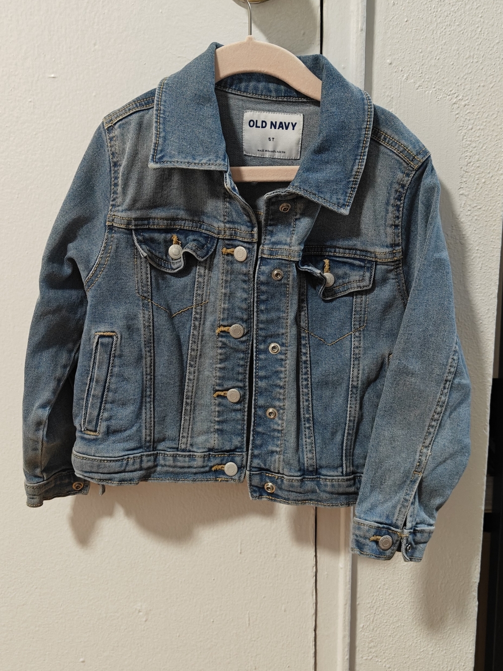 Old Navy Kids Blue Denim Trucker Jacket